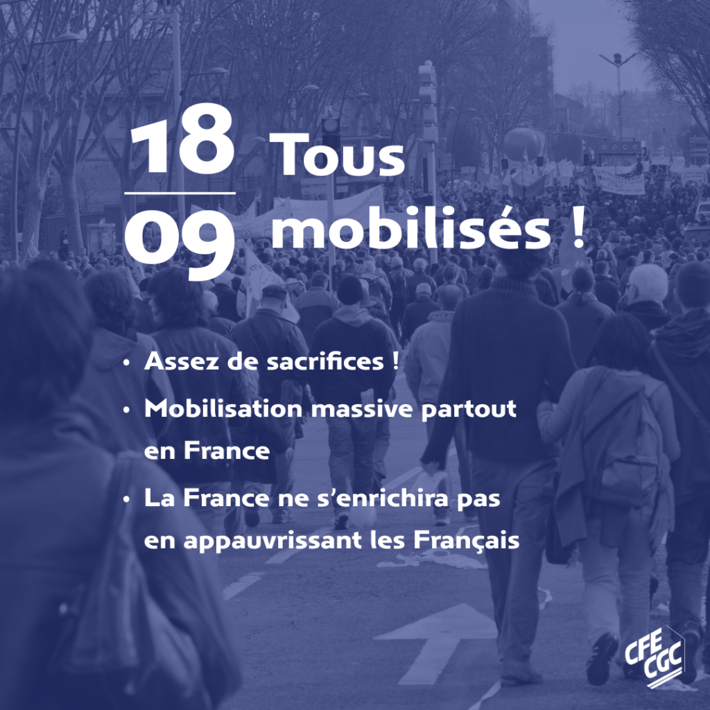 18/09 Tous mobilisé