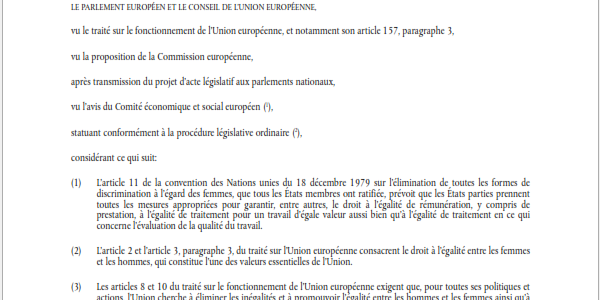 Directive_UE_2023-970 Vos droits à un salaire équitable