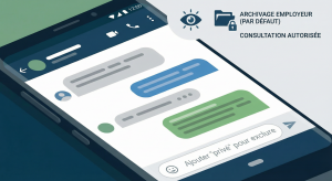 Actualités en direct 6 Vie privée professionnelle et SMS